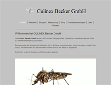 Tablet Screenshot of culinex.de